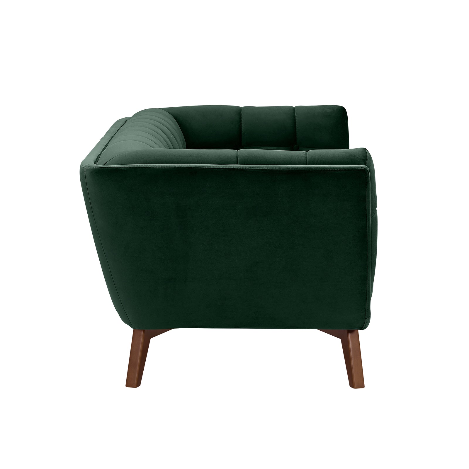 achat canape 3 places vert fonce