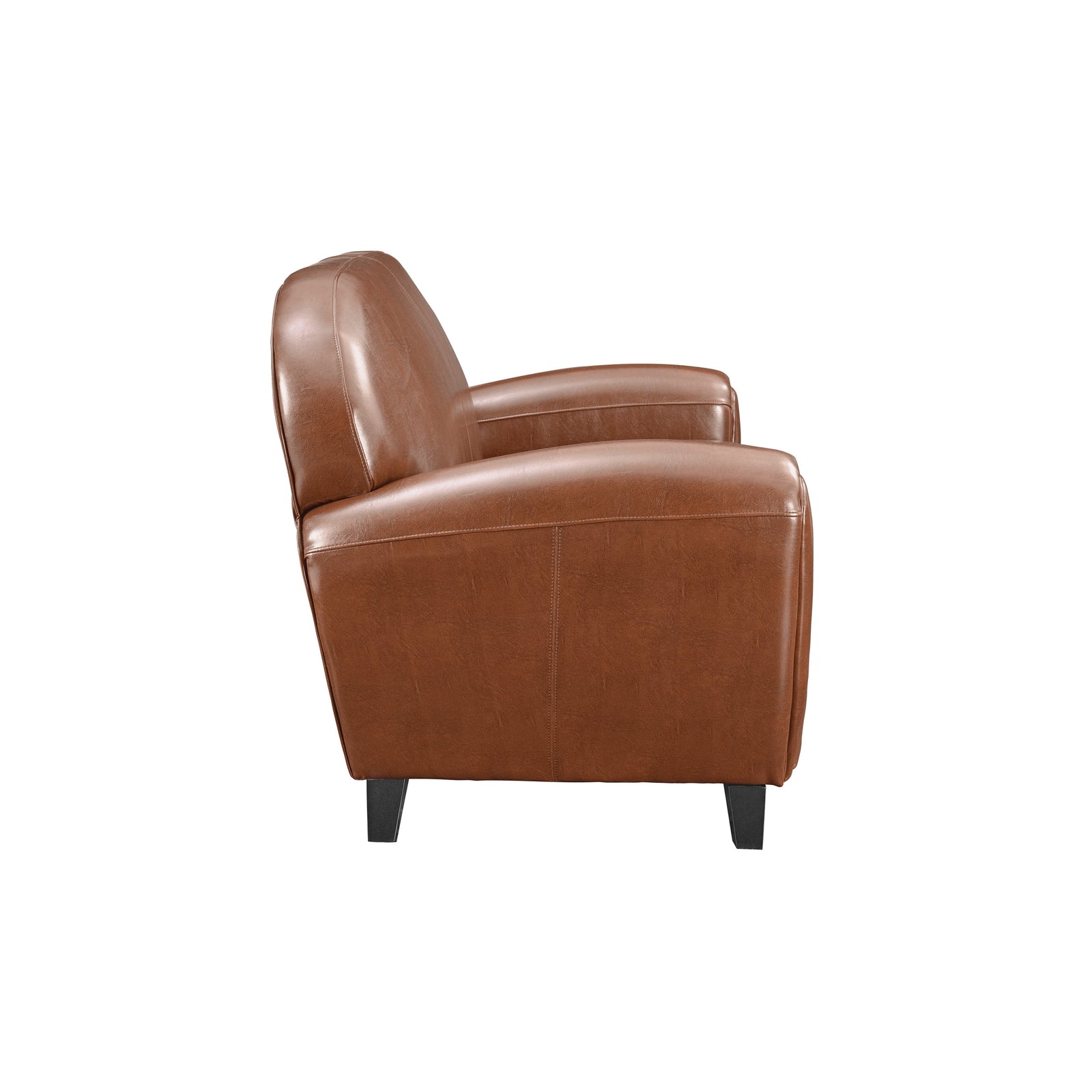 achat canape club marron confortable