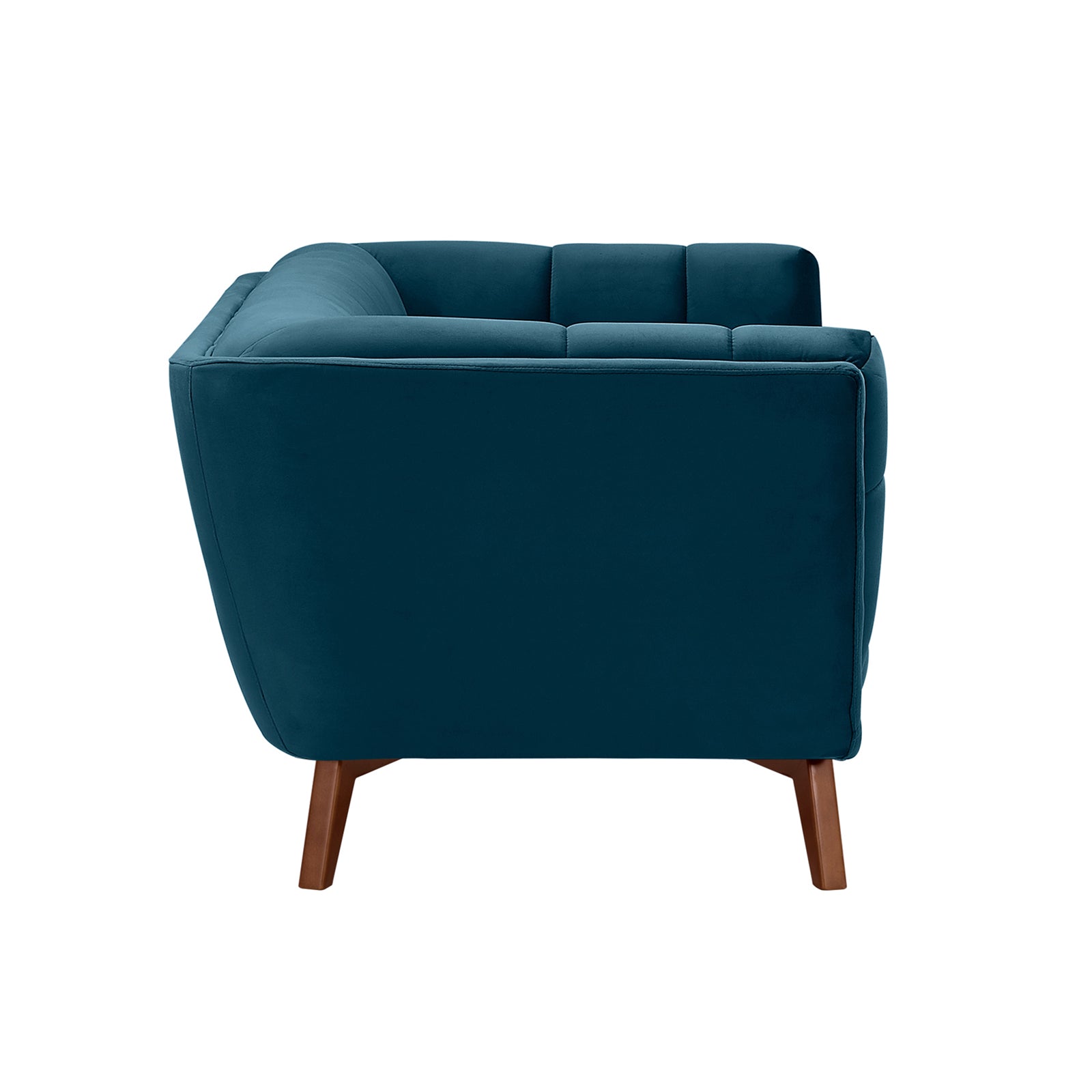 achat canape confortable bleu velours