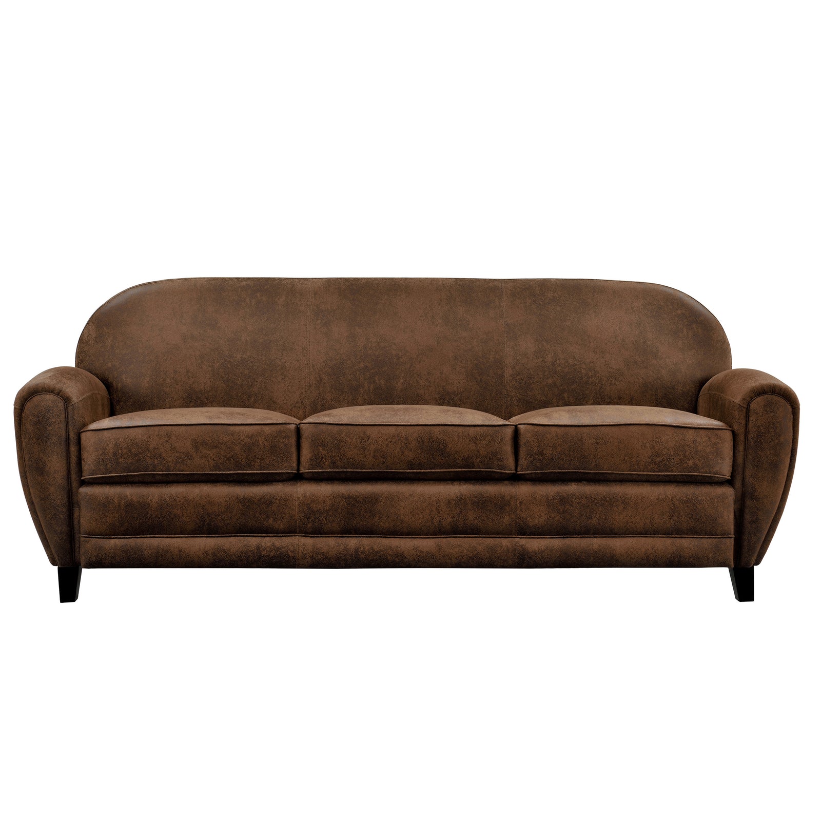 achat canape cuir vieilli 3 places