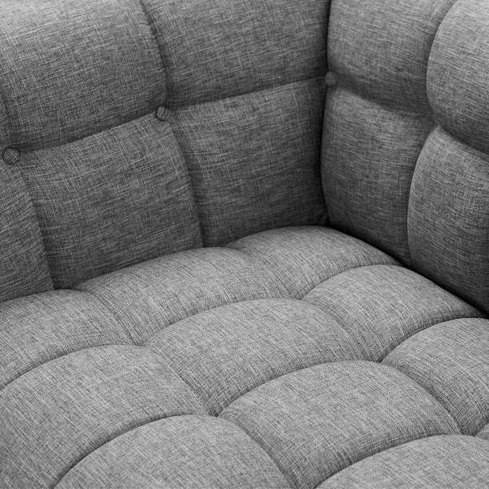 achat canape gris tissu