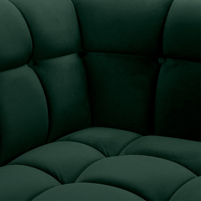 achat canape vert fonce velours