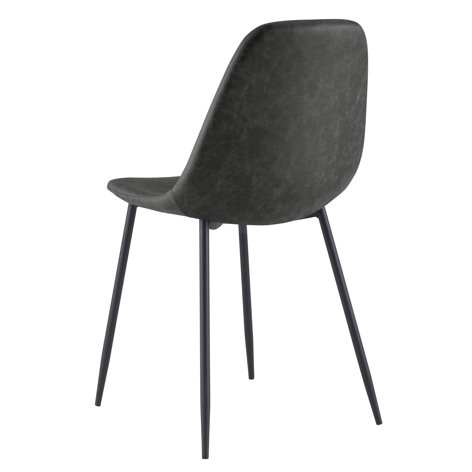 achat chaise assise noire pieds metal