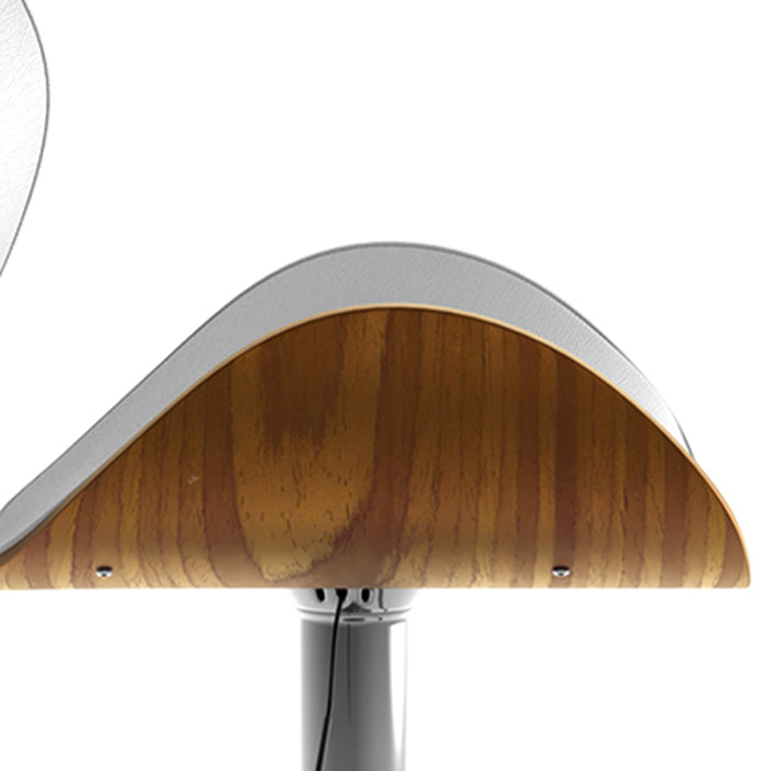 achat chaise bar blanche pivotante rembourr_e en pu avec hauteur reglable