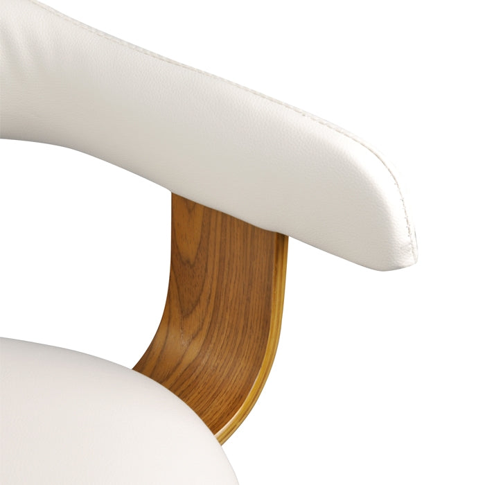 achat chaise confortable blanc bois fonce