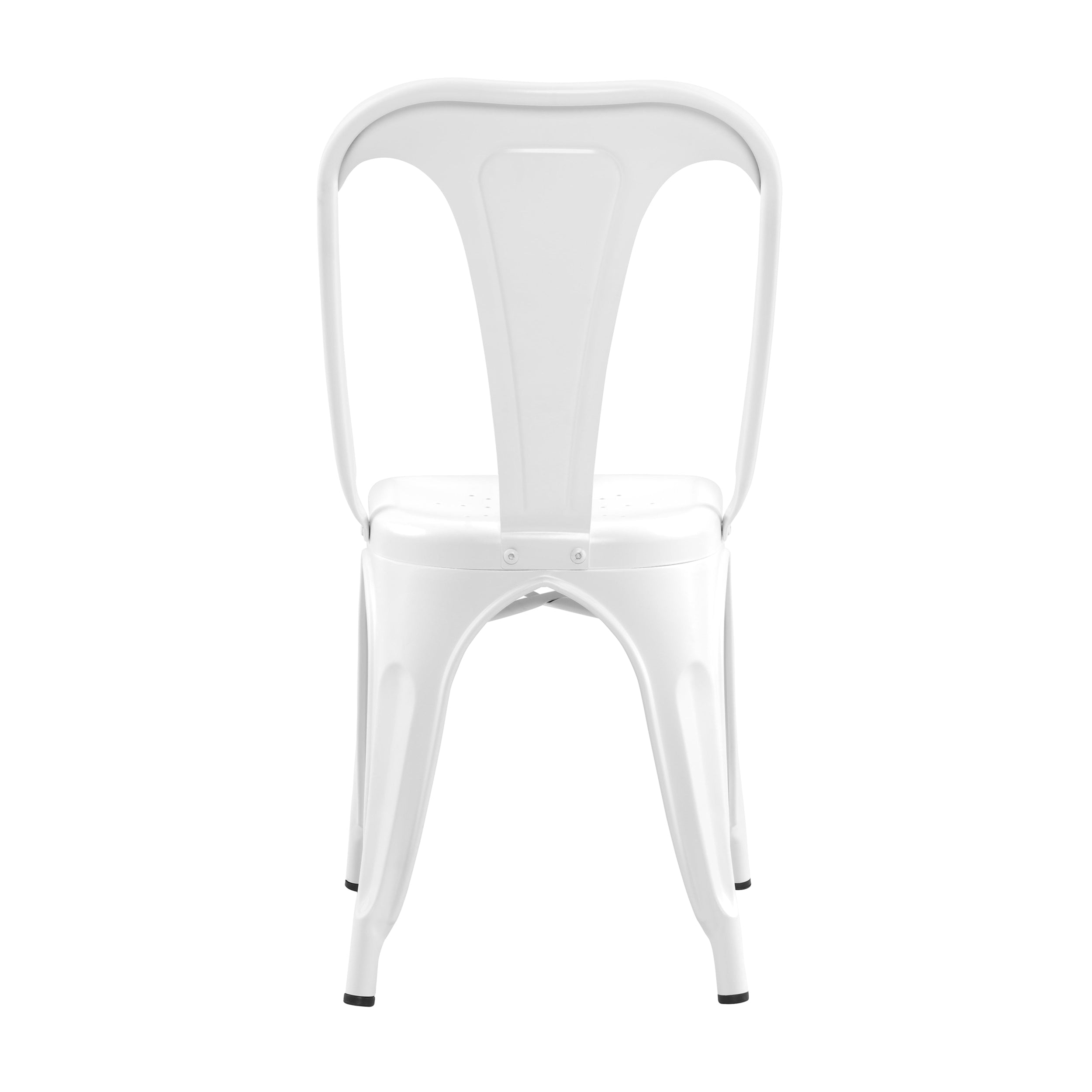 achat chaise confortable blanche industrielle design