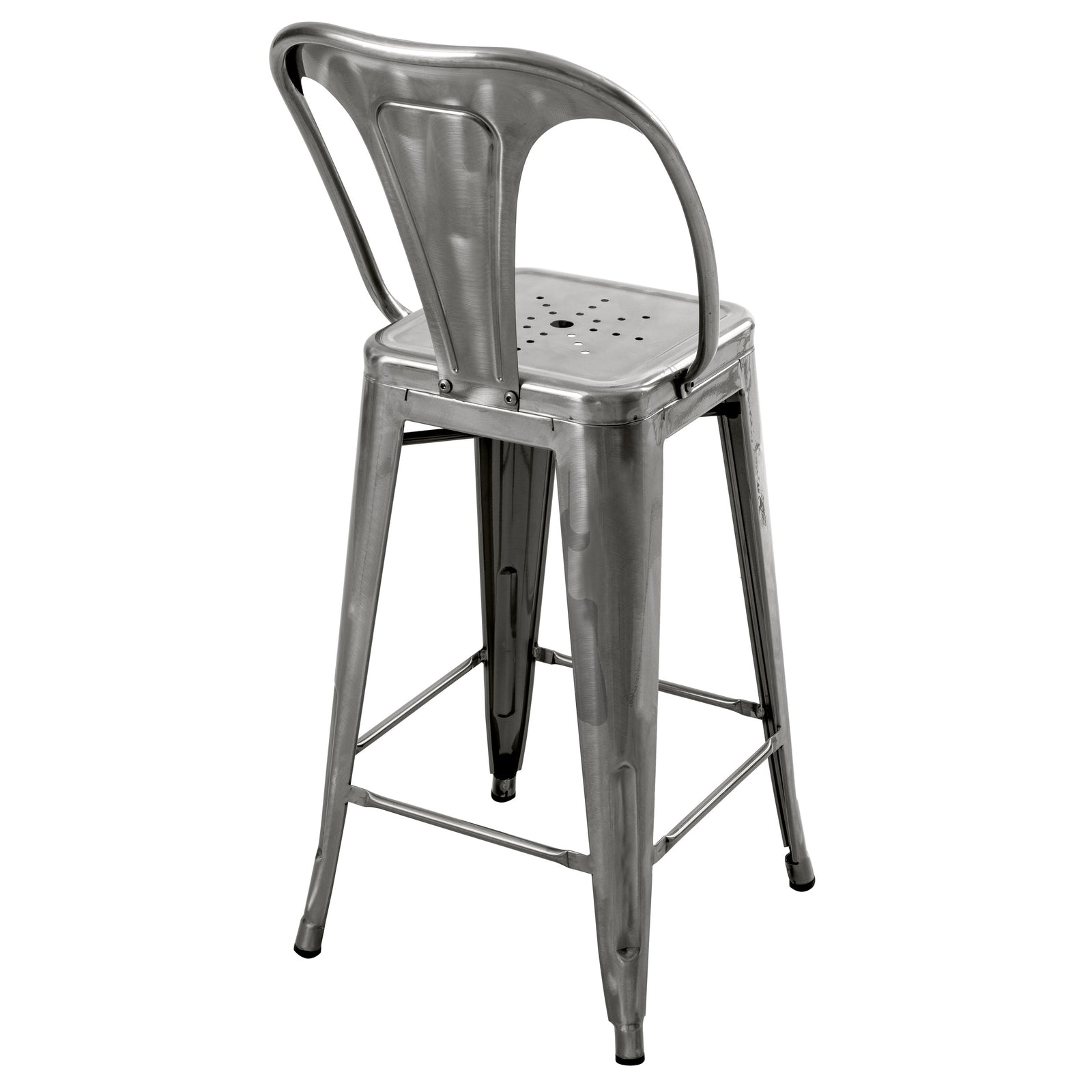 achat chaise confortable chrome