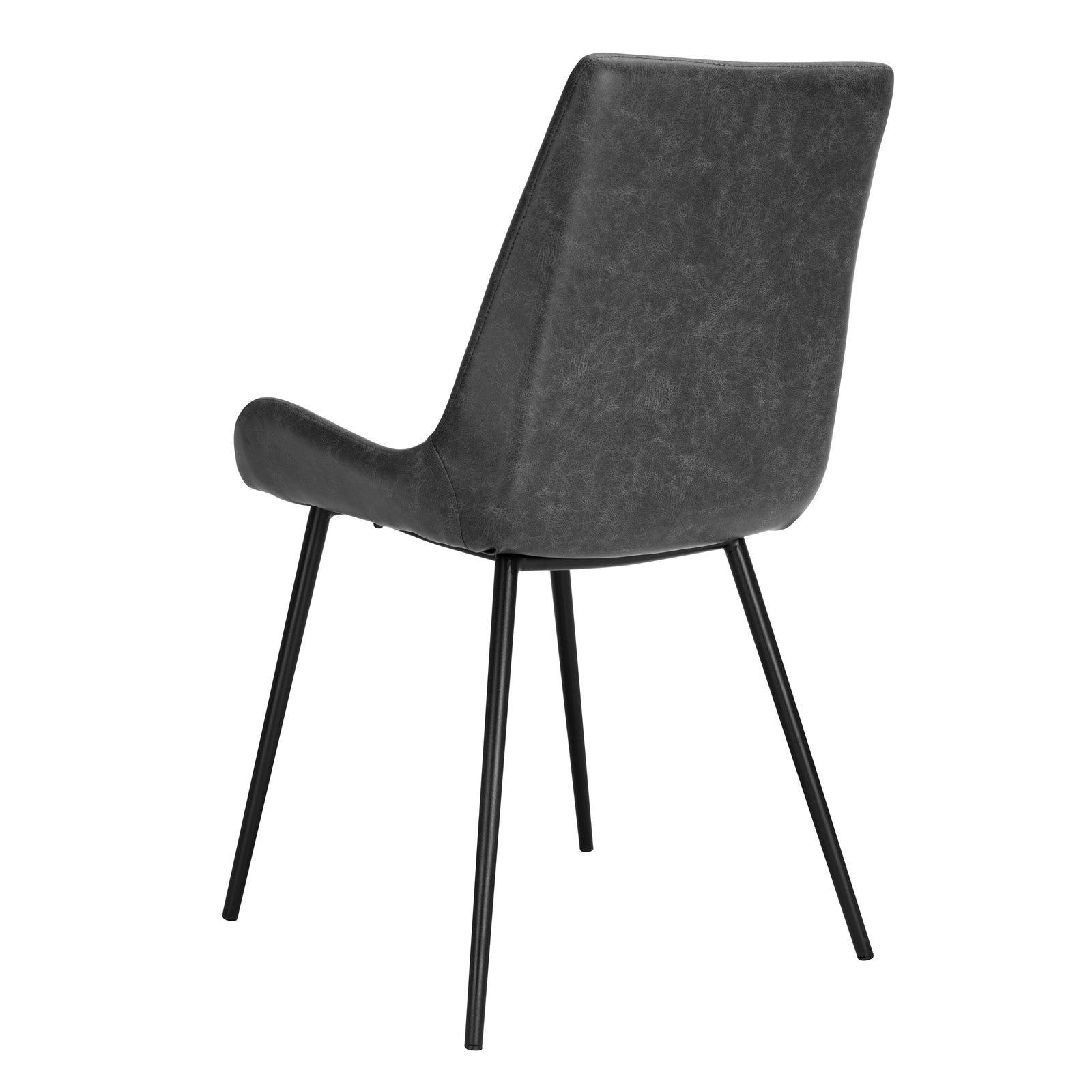 achat chaise confortable gris foncé