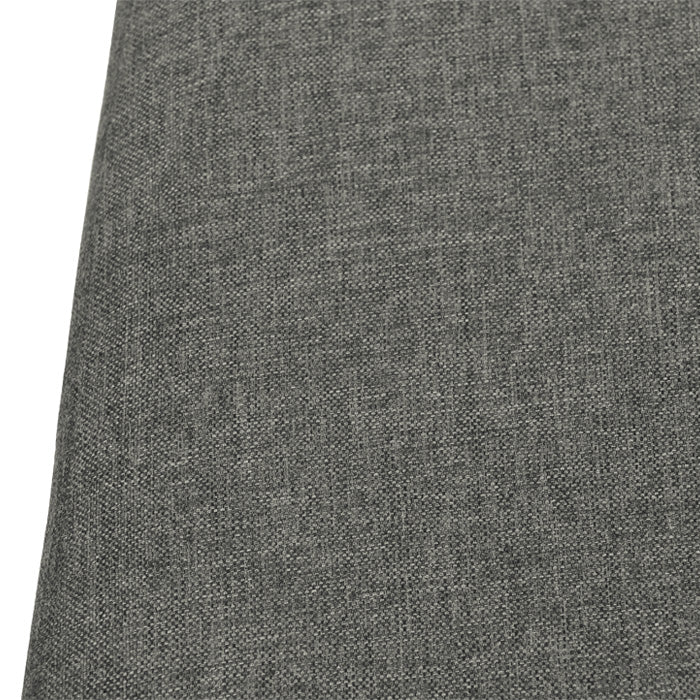 achat chaise confortable tissu gris