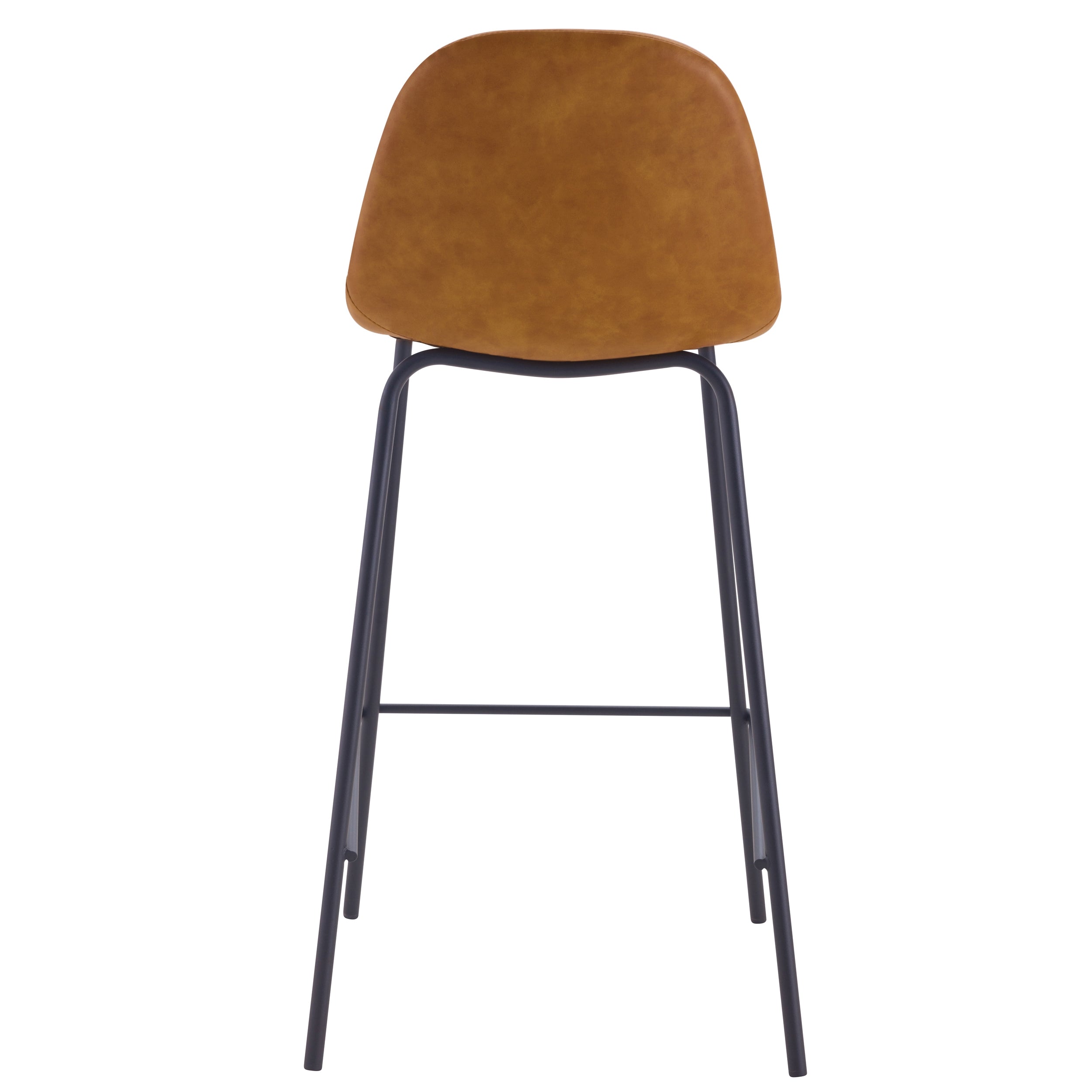 achat chaise de bar 65 cm camel simili