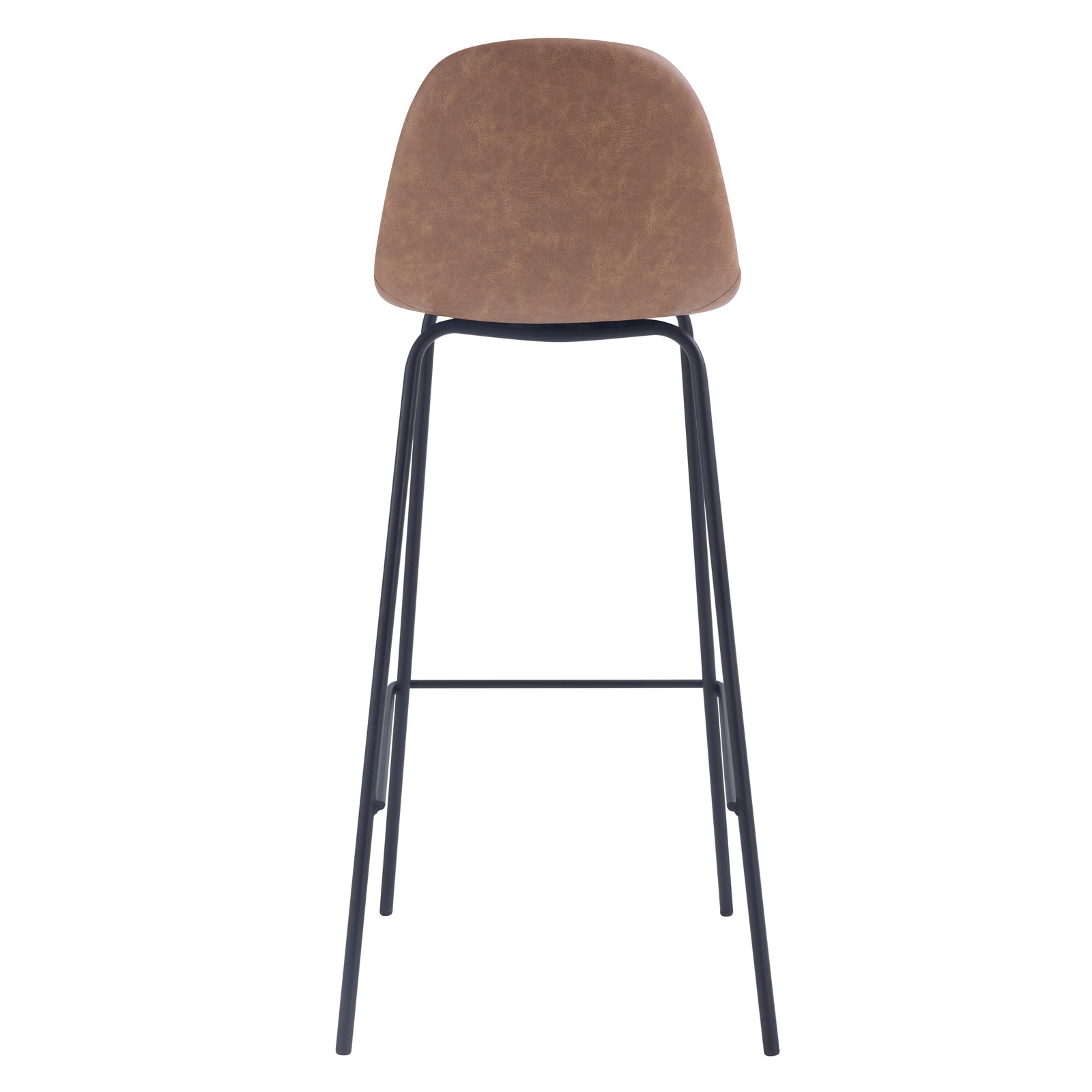 achat chaise de bar assise simili pieds metal noir