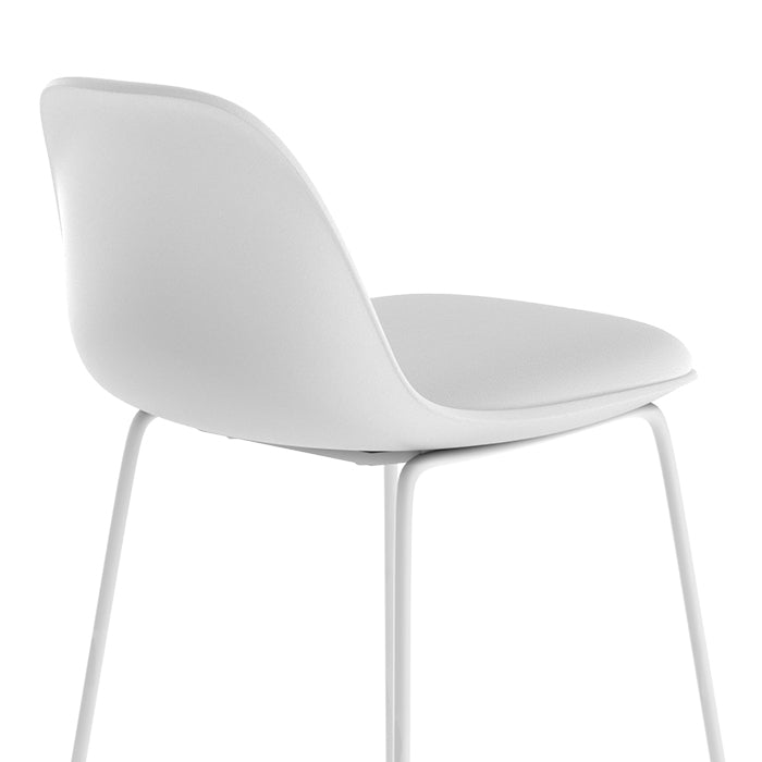 achat chaise de bar blanche confort design