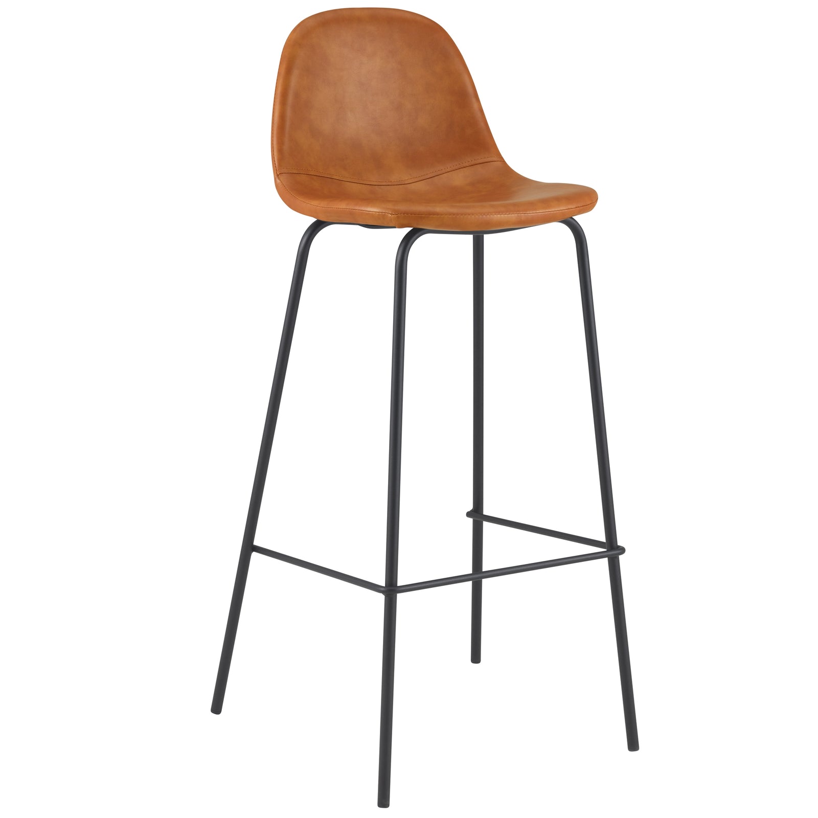 achat chaise de bar confortable camel