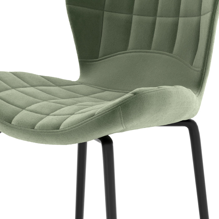 achat chaise de bar design lot de 2 verte
