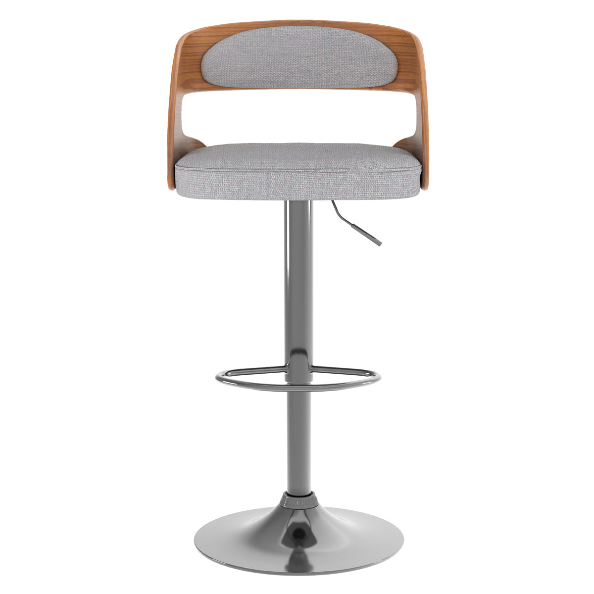 achat chaise de bar gris clair