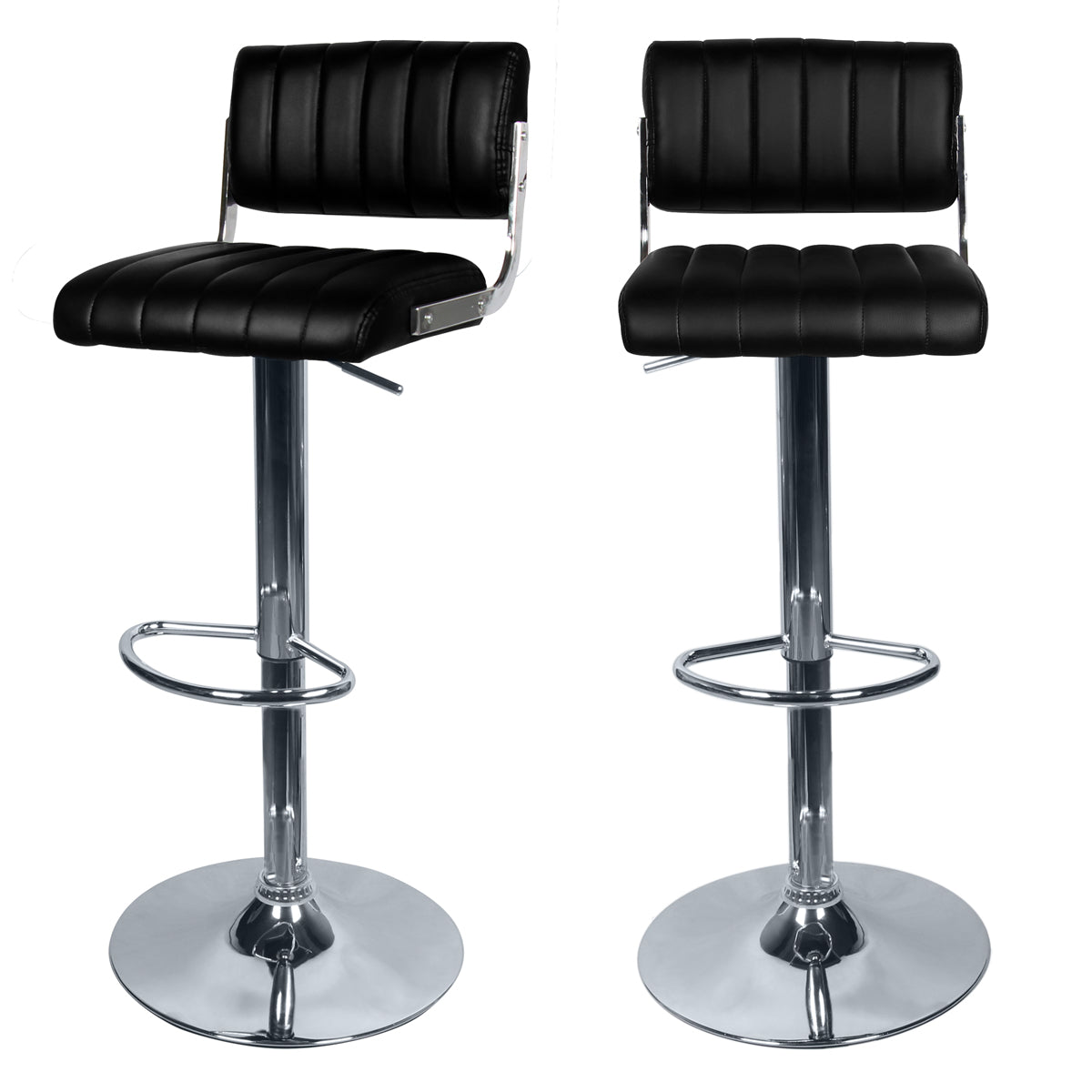 achat chaise de bar houston cuir synthetique et reglable
