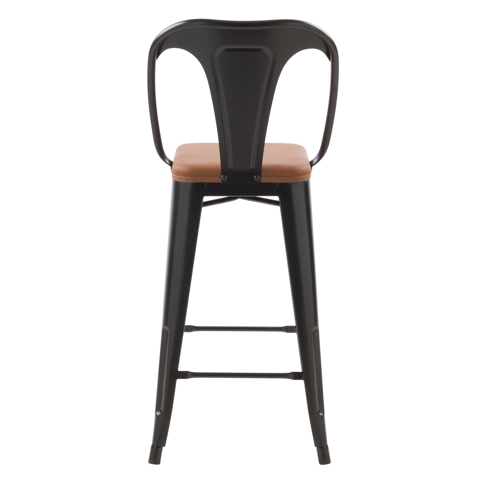 achat chaise de bar industrielle noires