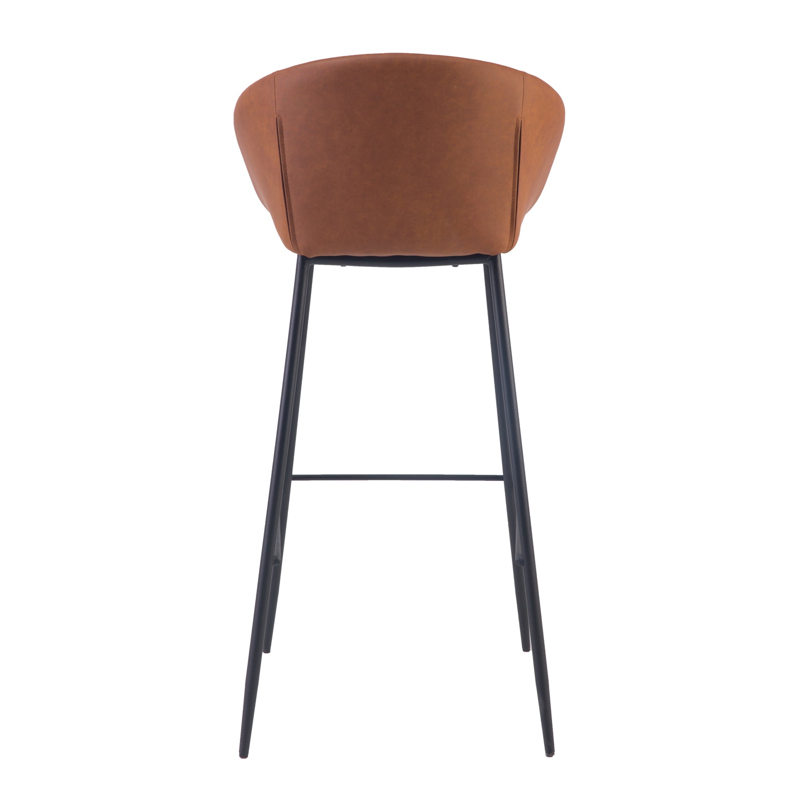 achat chaise de bar marron simili cuir