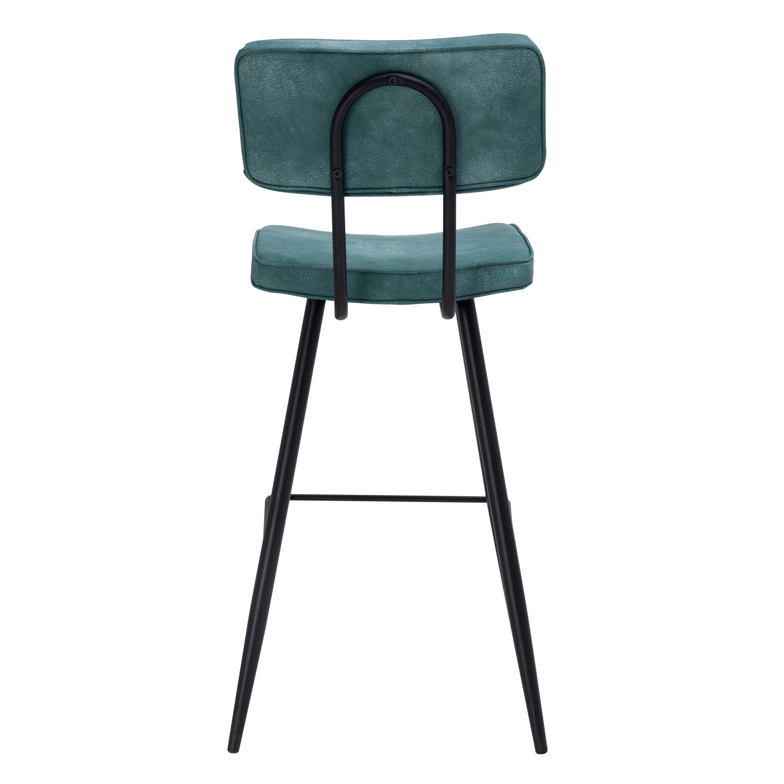 achat chaise de bar simii cuir bleue