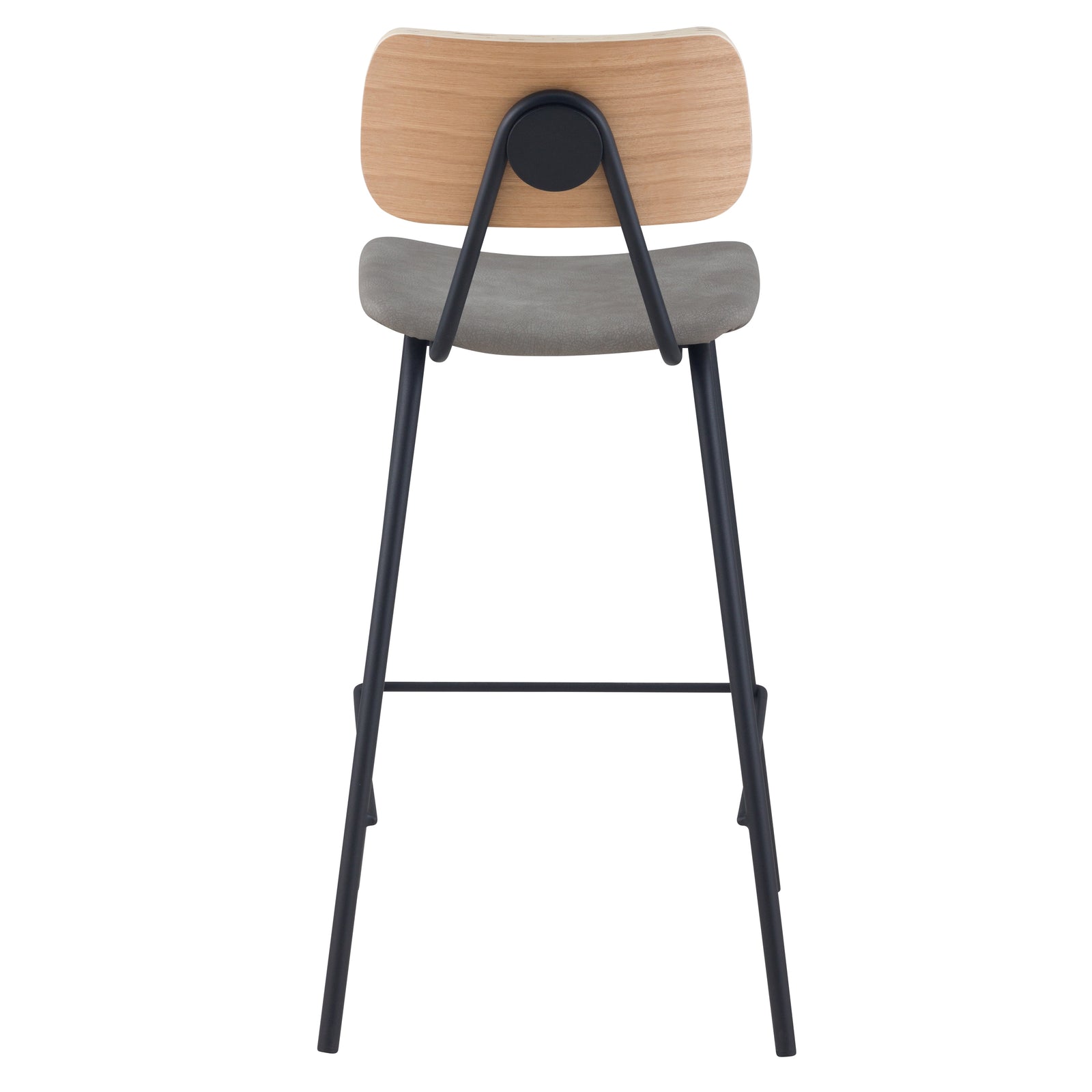 achat chaise de bar vintage en bois