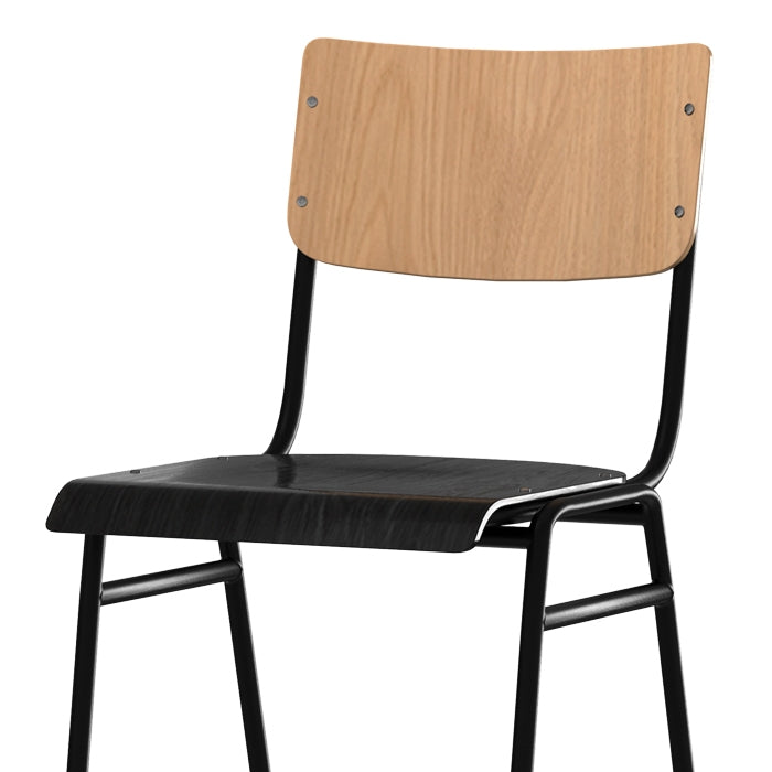 achat chaise de bar vintage lot de 2