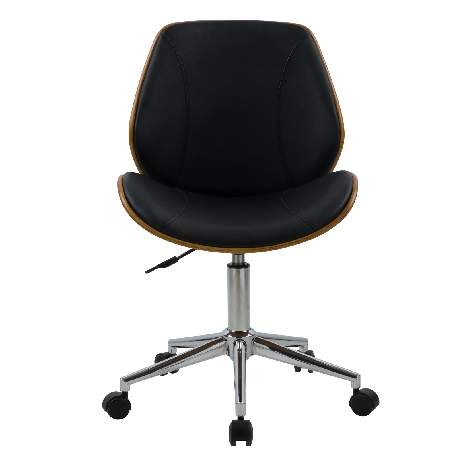 achat chaise de bureau vintage en bois fonce