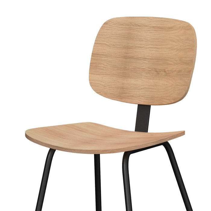 achat chaise design vintage bois metal