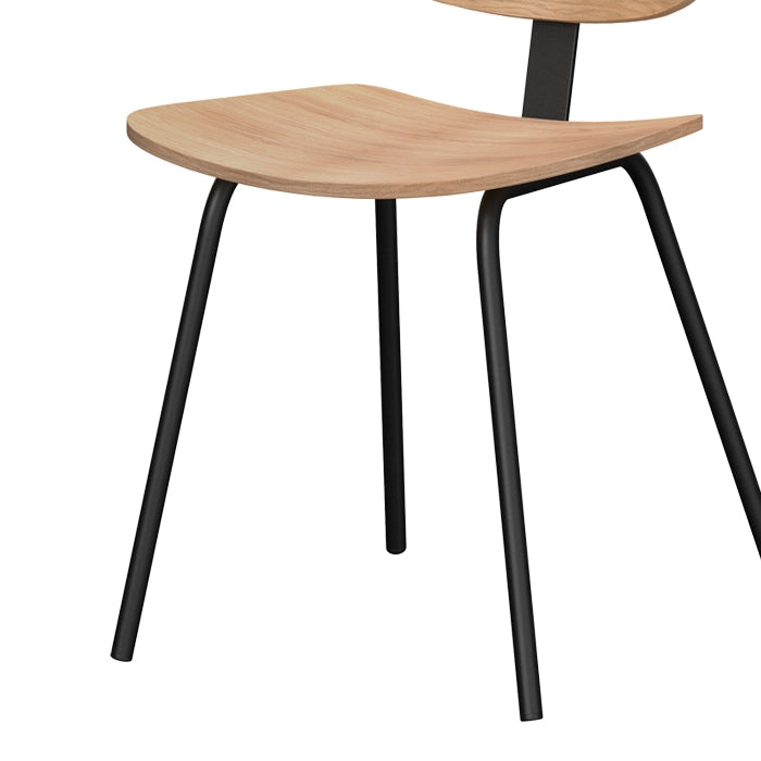 achat chaise en bois plaque frene et metal