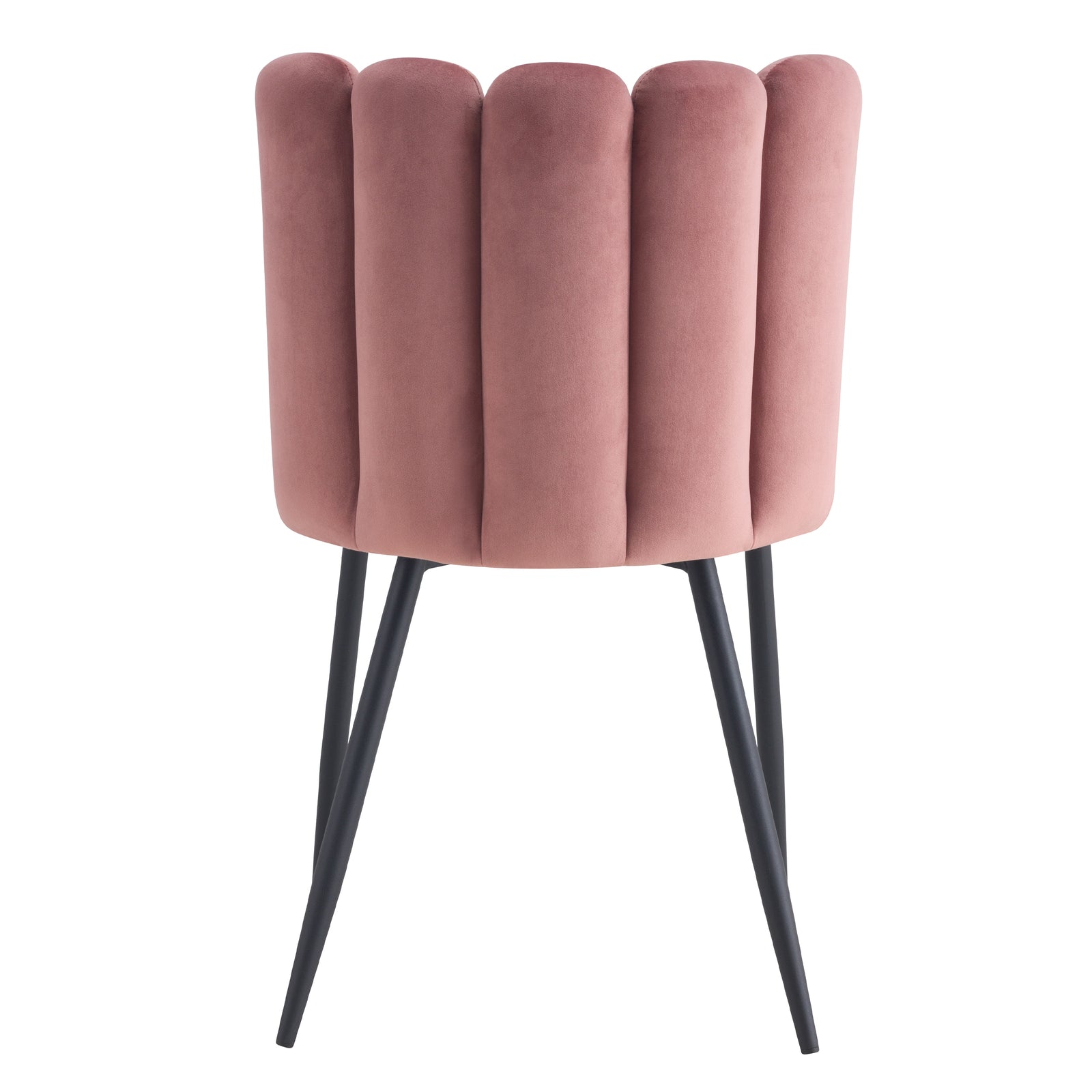 achat chaise en velours rose art deco