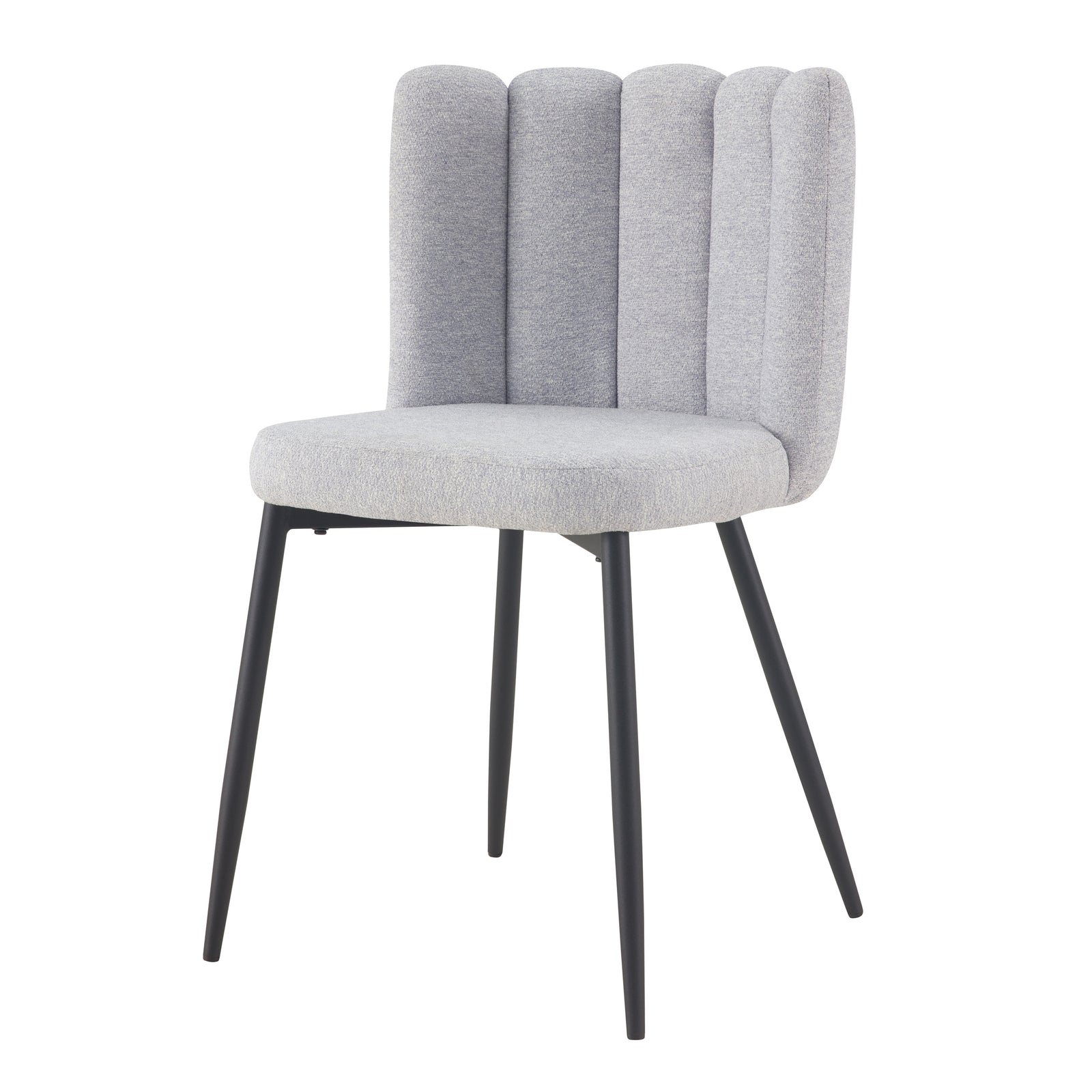 achat chaise grise en tissu chine