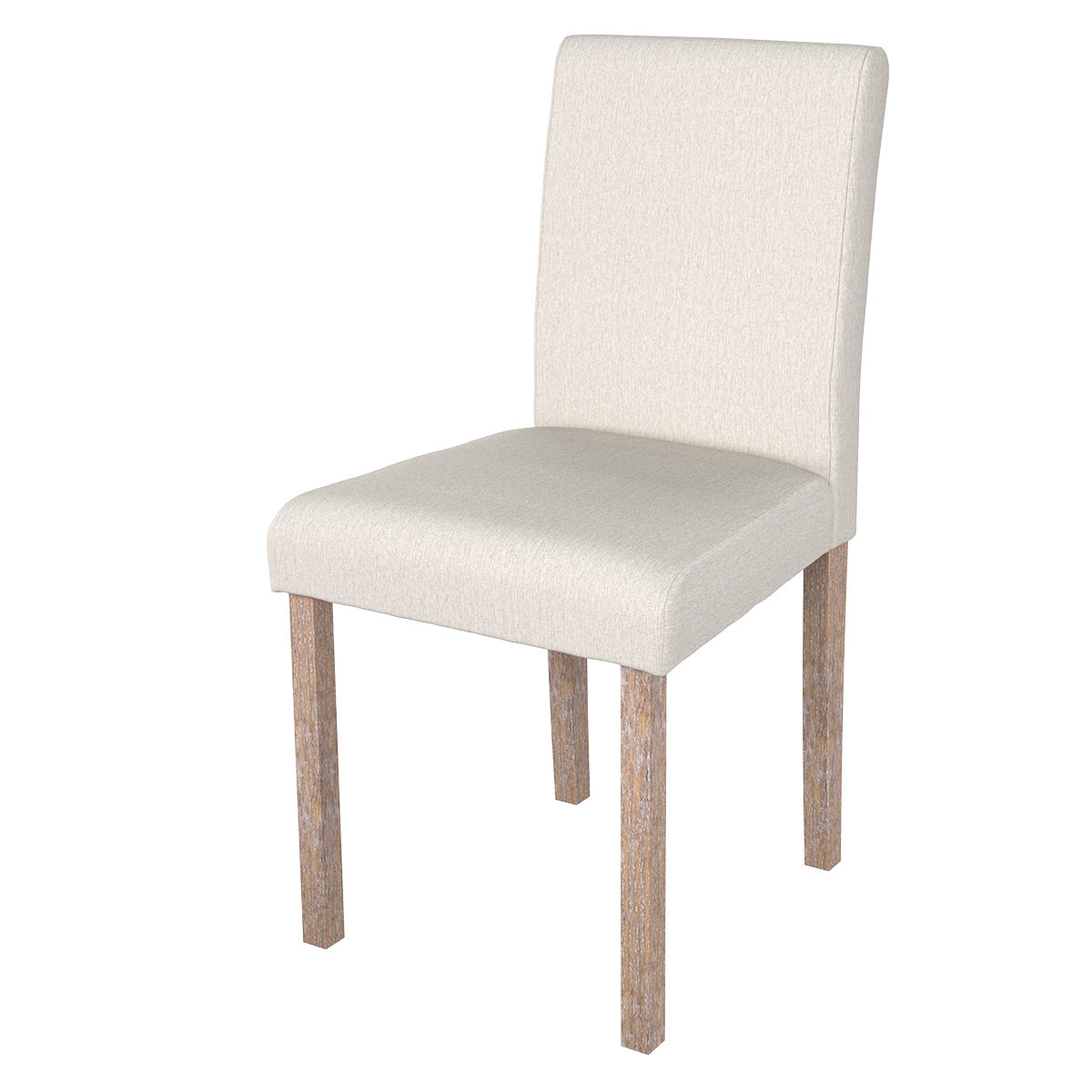 achat chaise havane en tissu beige et pieds en bois d_hevea lot de 2