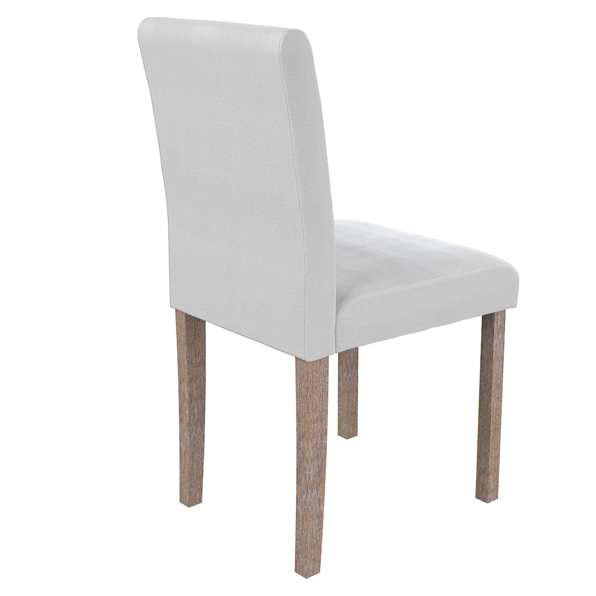 achat chaise havane en tissu blanc et pieds en bois d hevea lot de deux
