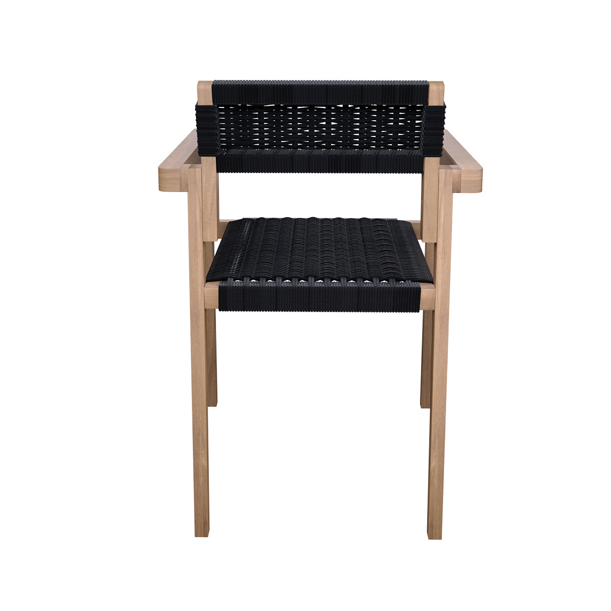 achat chaise jardin en teck et resine tressee