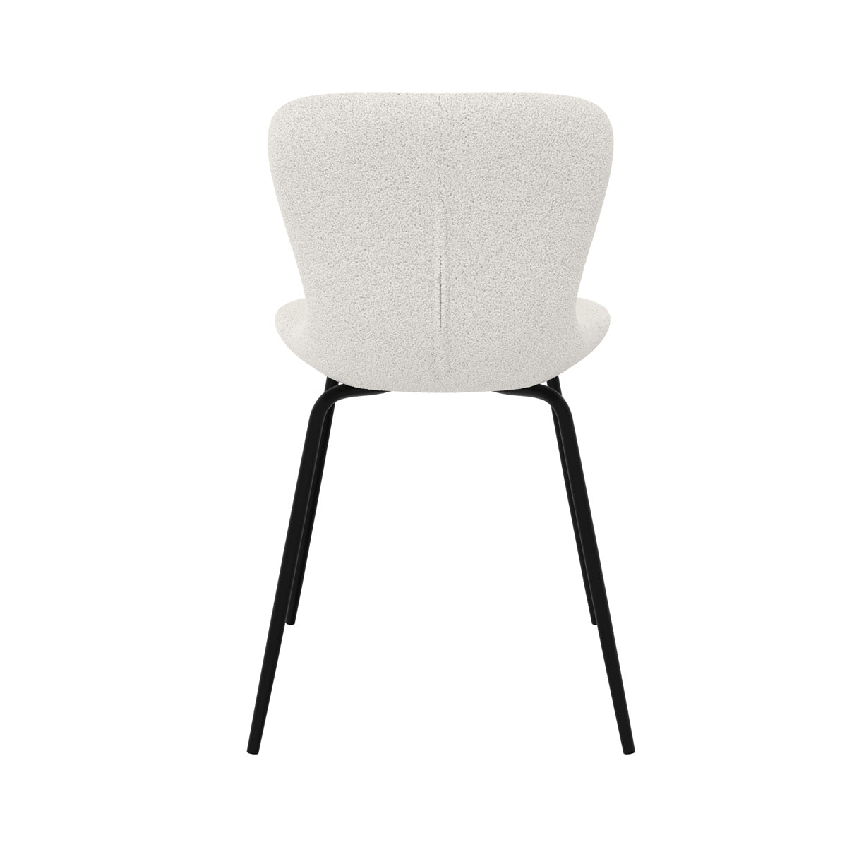 achat chaise laine bouclette blanche koko