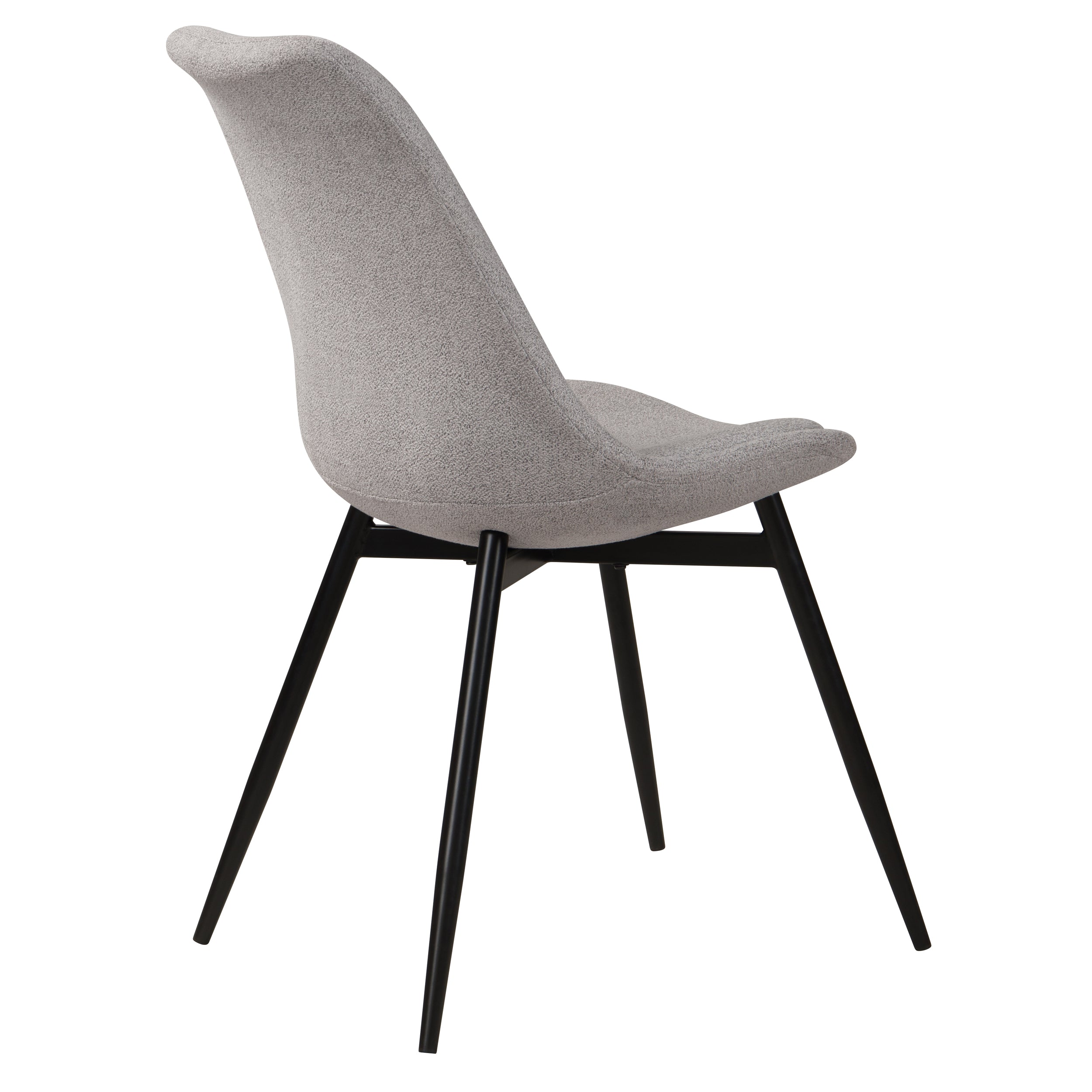 achat chaise lot de 2 gris chine clair