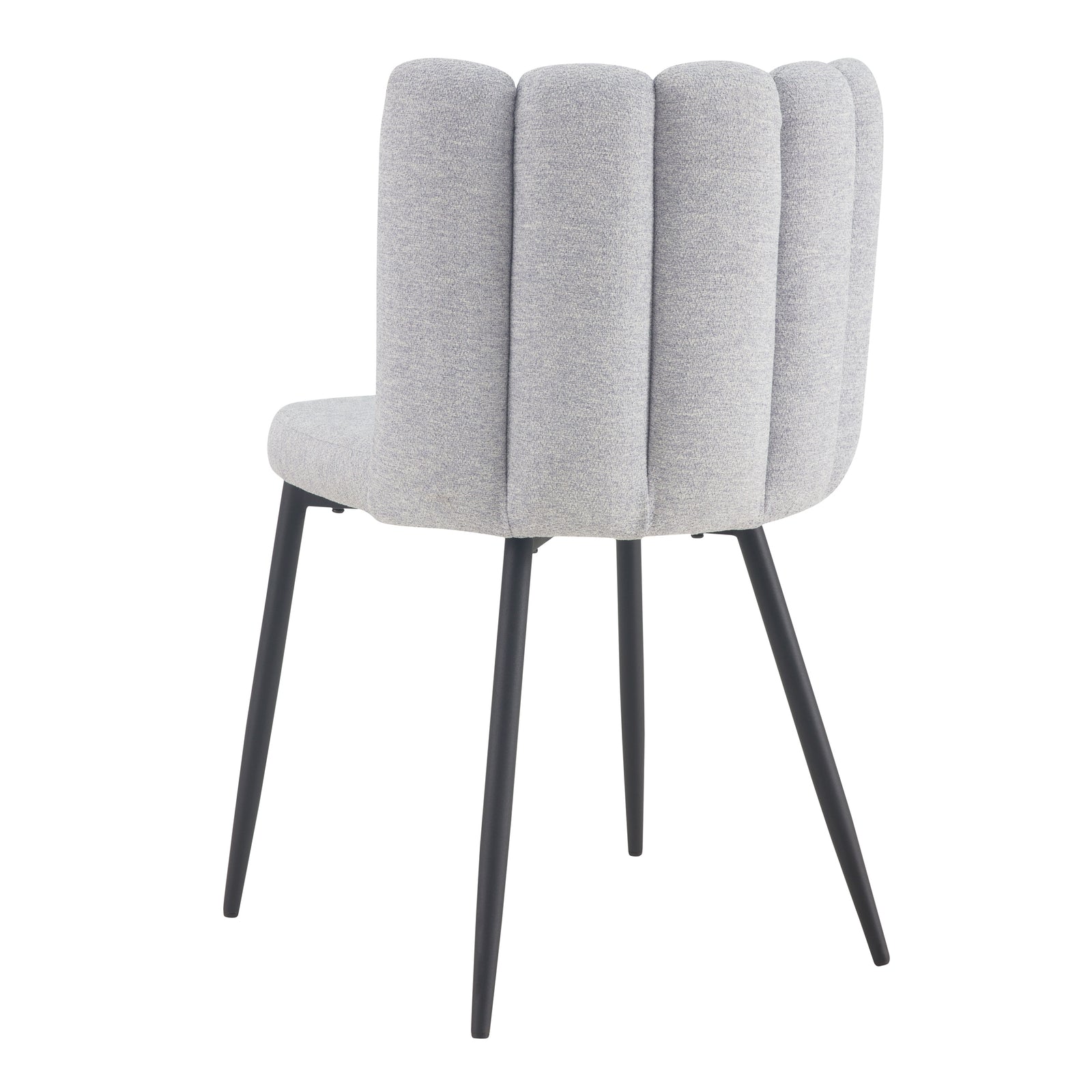 achat chaise lot de 2 gris chine