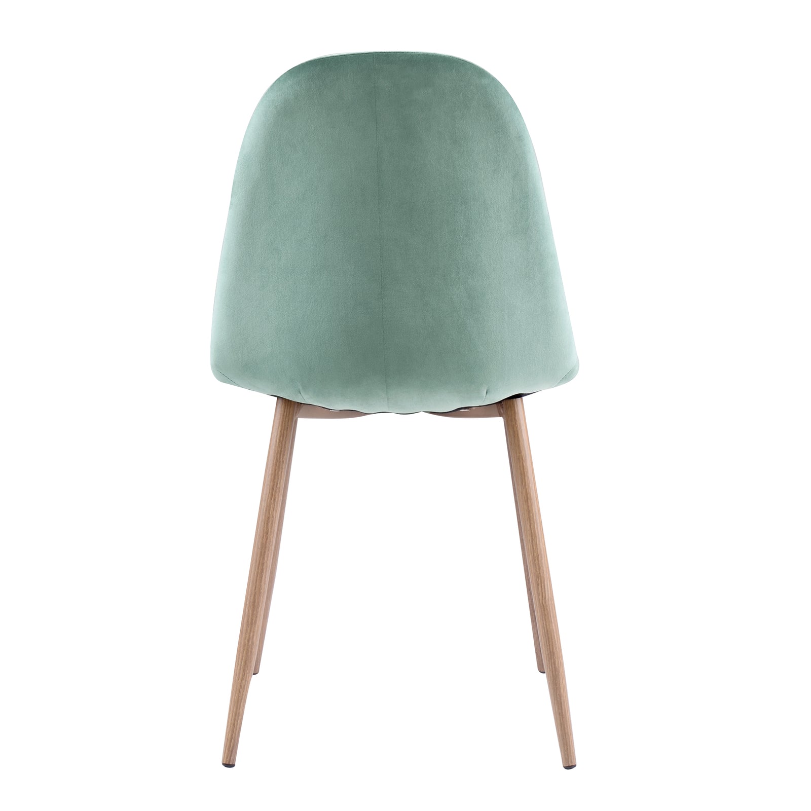 achat chaise lot de 2 velours vert d eau
