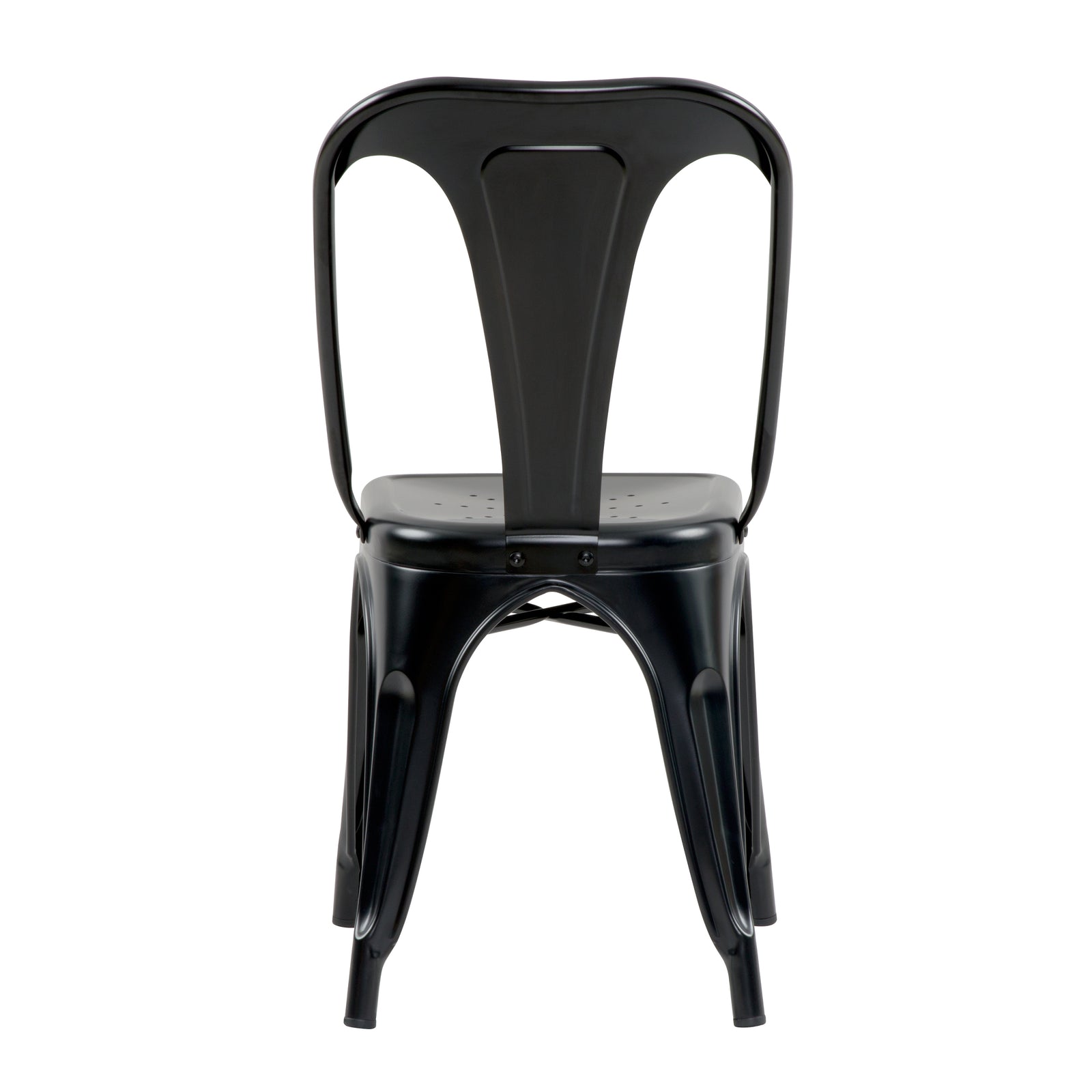 achat chaise noire mat design