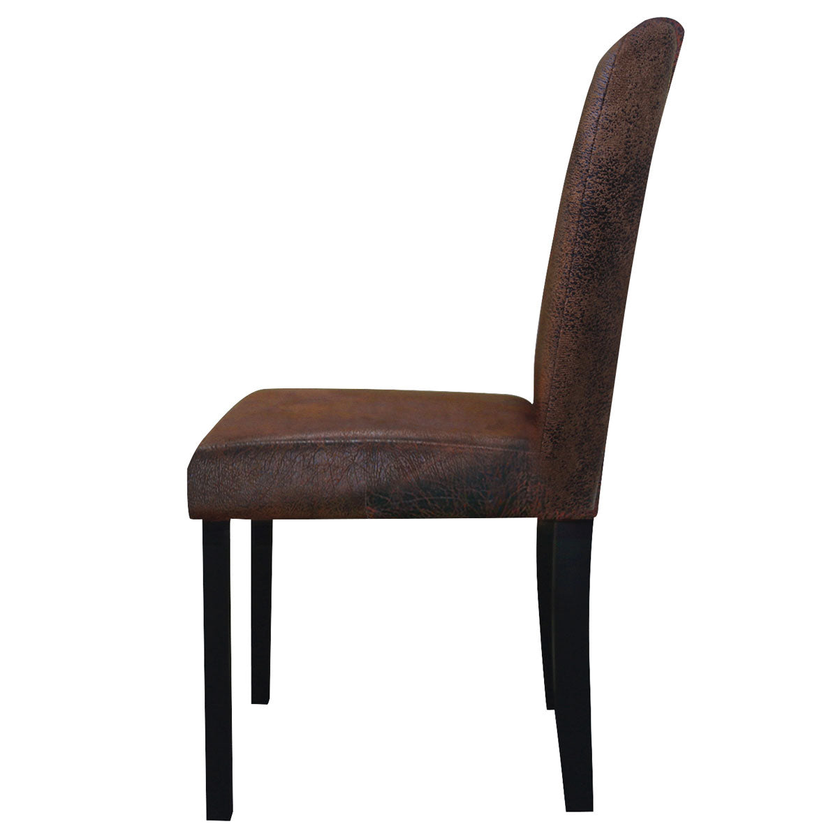 achat chaise salon marron vieilli