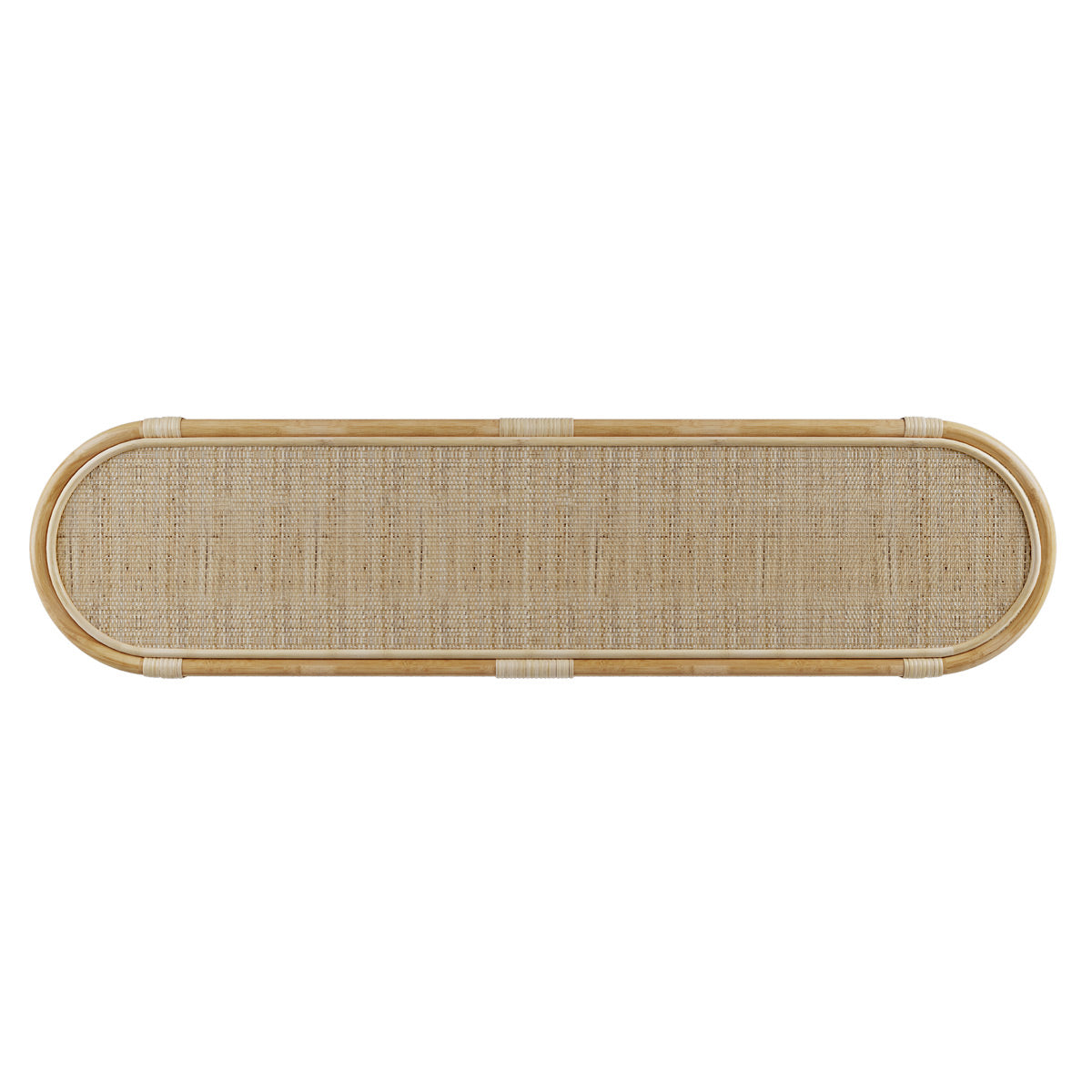 achat console marthe 140 cm rotin naturel avec etageres