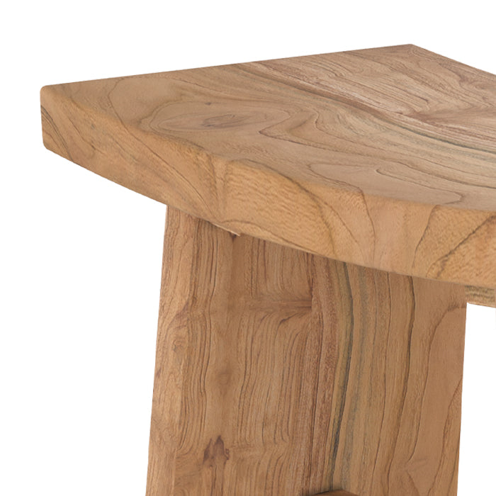 achat de tabouret en bois recycle