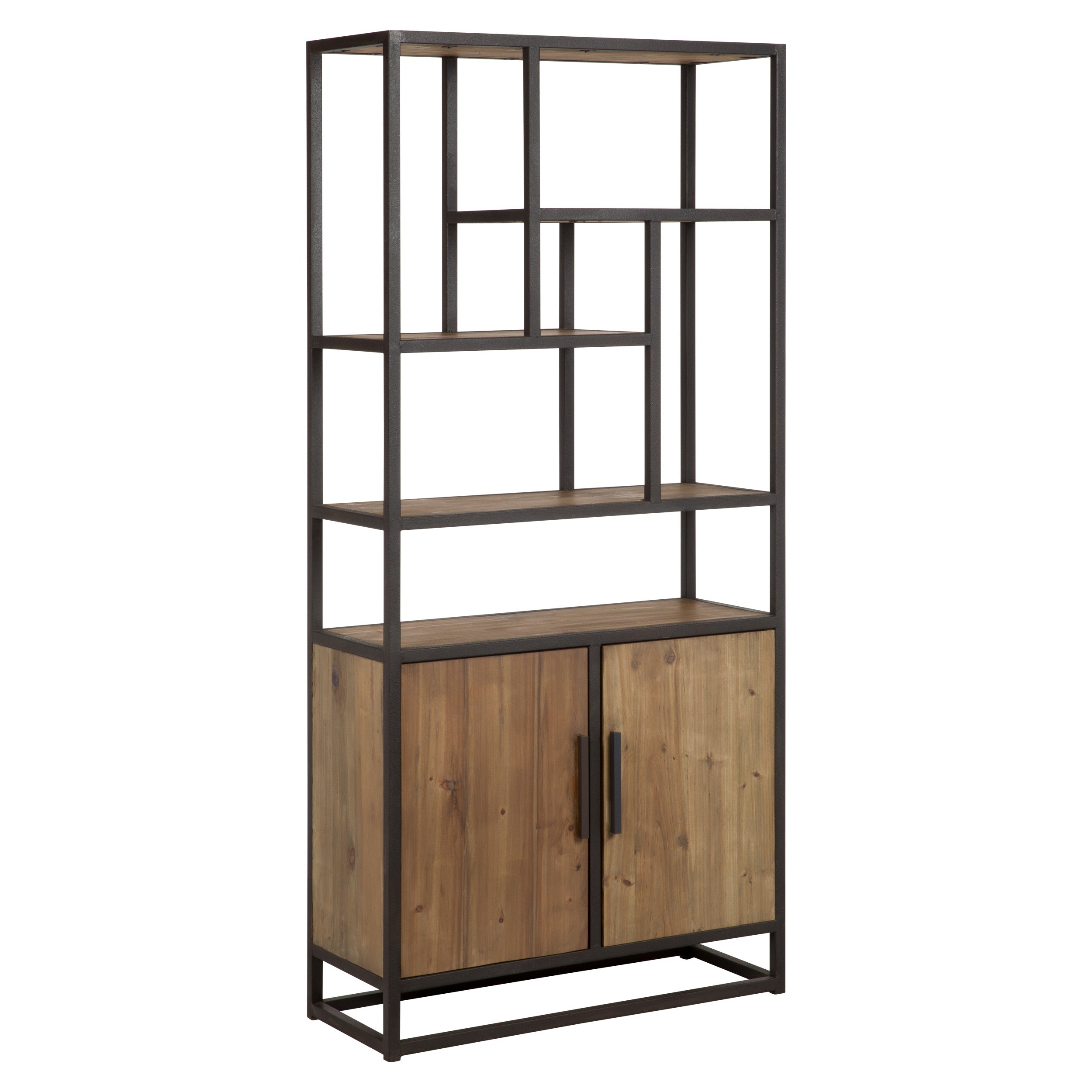 Etagère Raffi en bois recyclé et métal