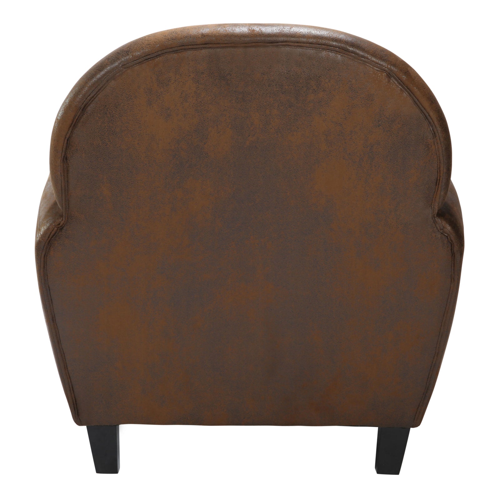 achat fauteuil club confort marron