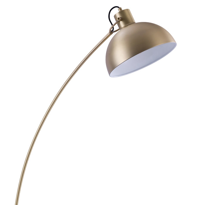 achat lampadaire dore en metal