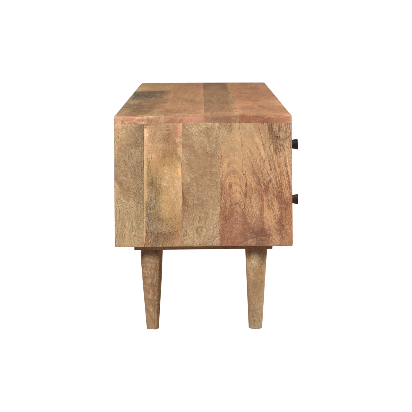 achat meuble tv tiroirs bois clair