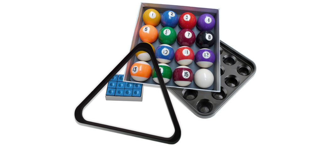 Pack billes pour un billard américain