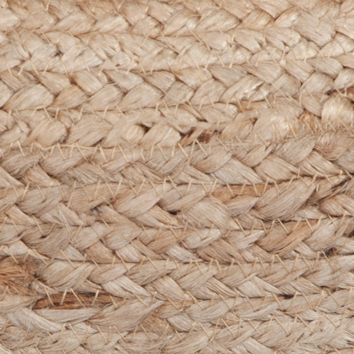 achat pouf en jute naturel et blanc