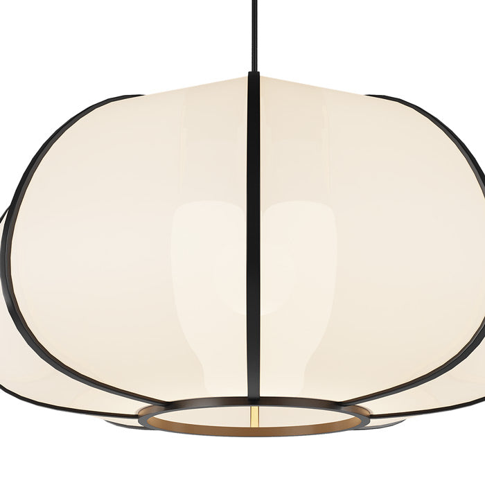 achat suspension japandi noire et papier hana