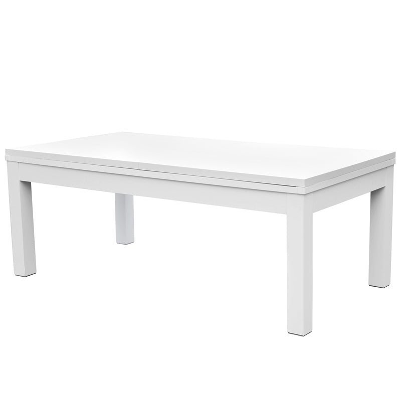 achat table a manger billard gris blanc