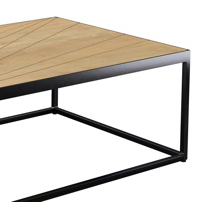 achat table basse rectangulaire bois clair